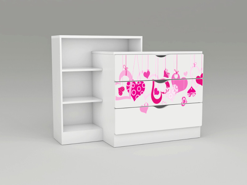 Becks komoda XXL DUO Srdiečka